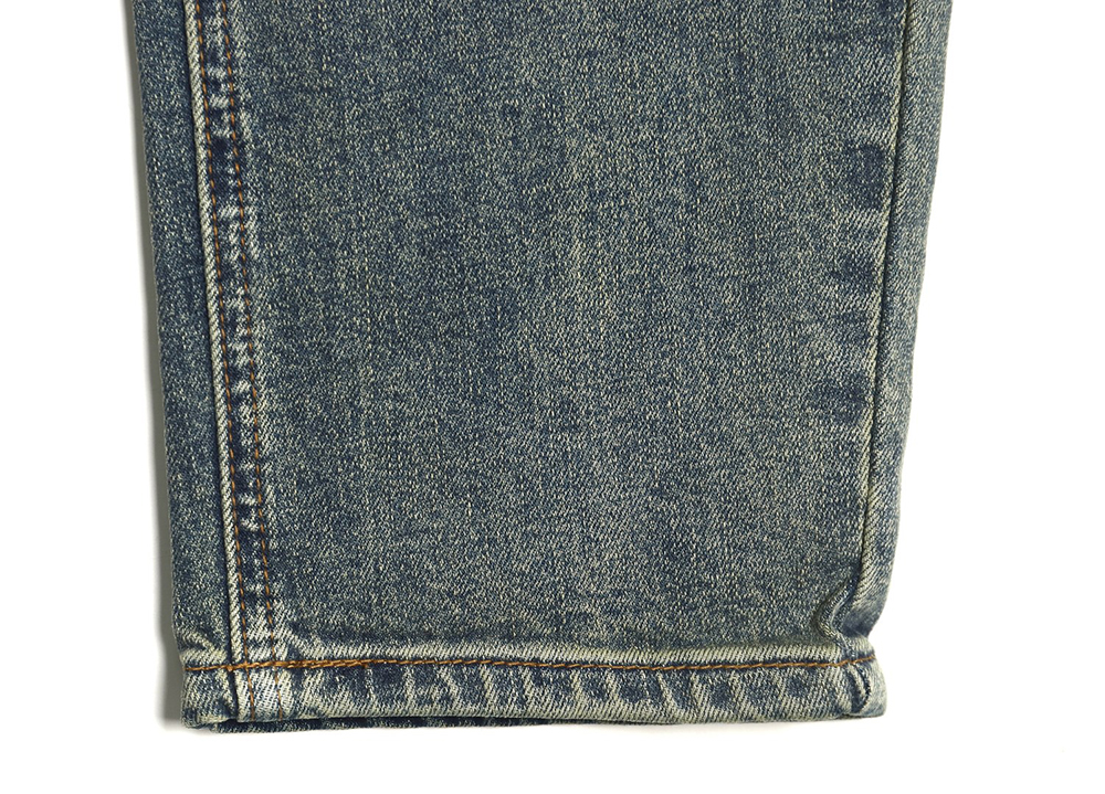 F**di colorful embroidered lettering denim trousers