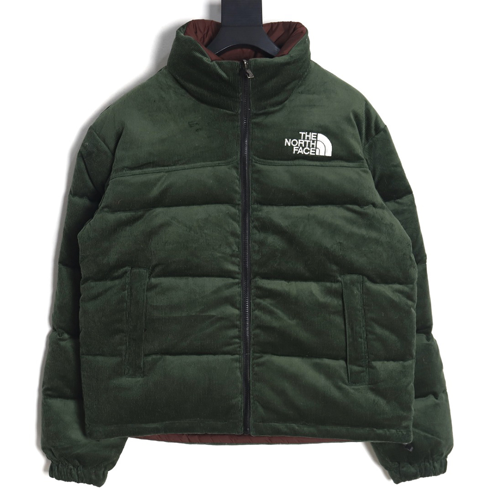 the nor*h F**e 92''s corduroy reversible down jacket tsk2