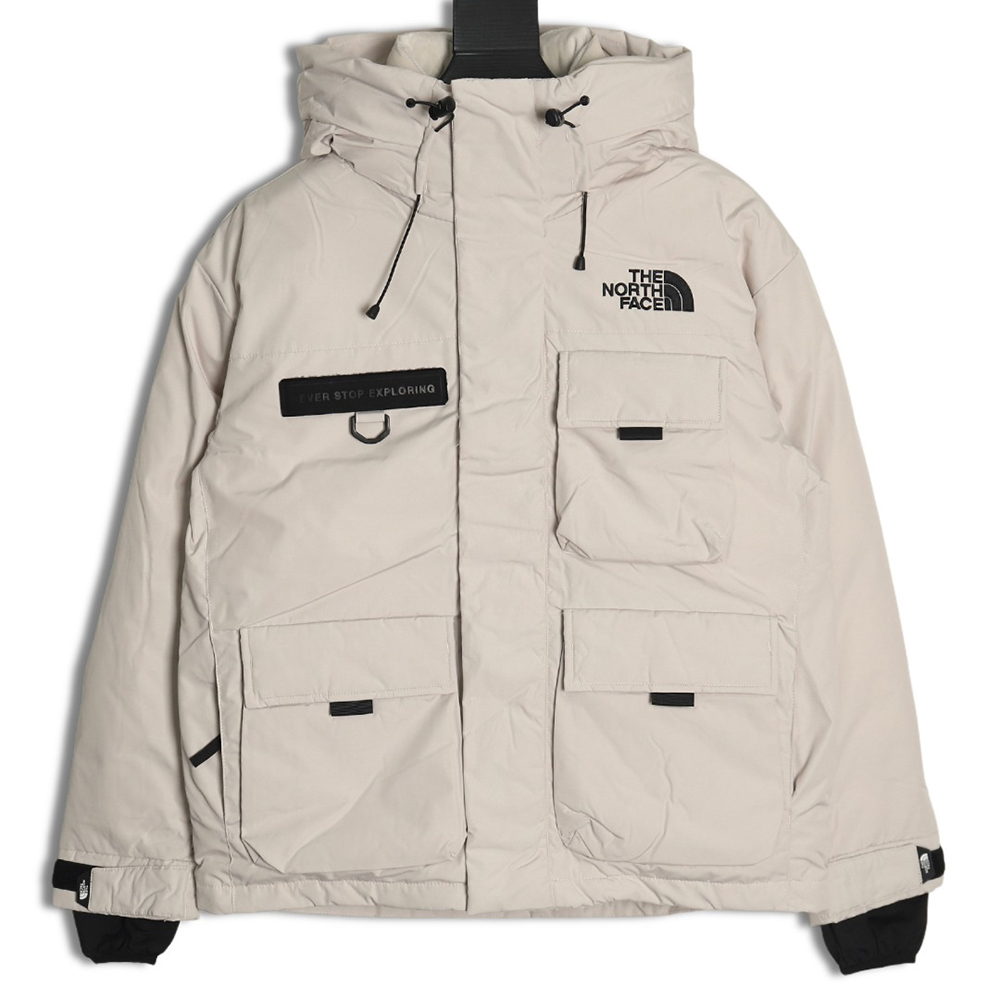 the nor*h F**e multi-pocket down jacket