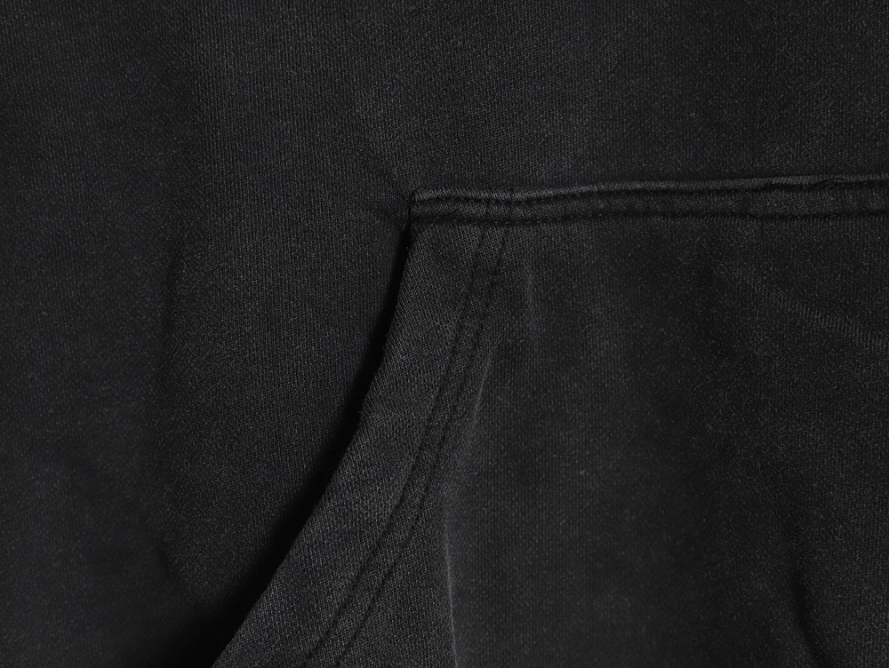 Ba*len*cia*ga printed washed hoodie