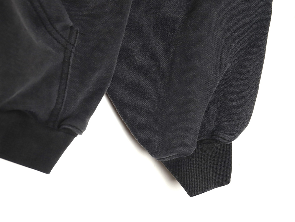 Ba*len*cia*ga printed washed hoodie