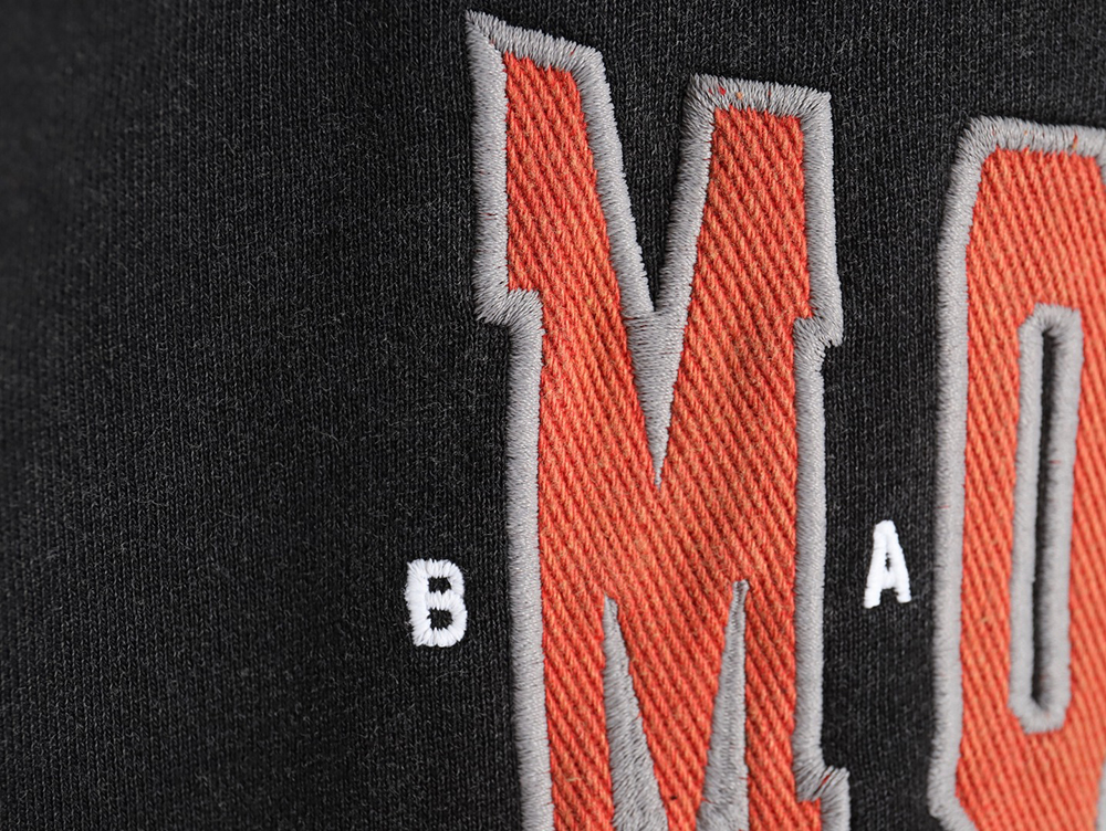 Ba*len*cia*ga printed washed hoodie