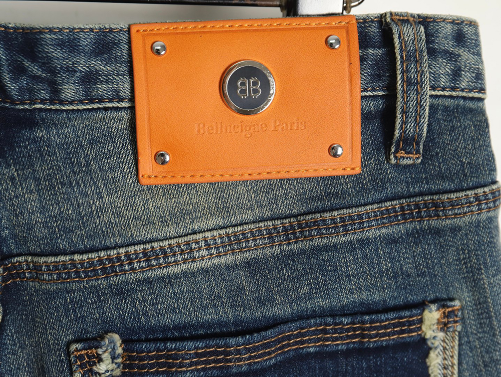 Ba*len*cia*ga pocket patchwork double b jeans