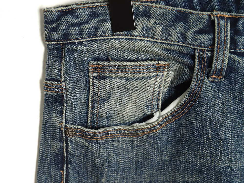 Ba*len*cia*ga pocket patchwork double b jeans