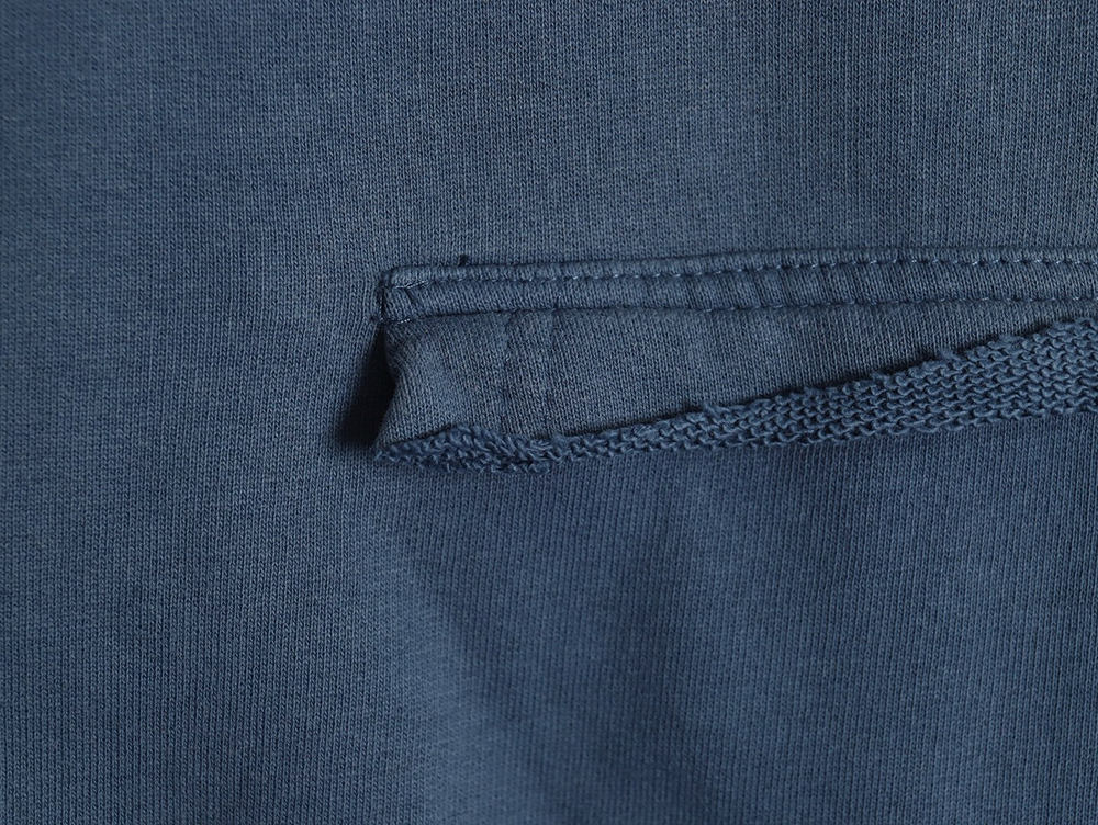 Ba*len*cia*ga tape haze blue hooded sweatshirt