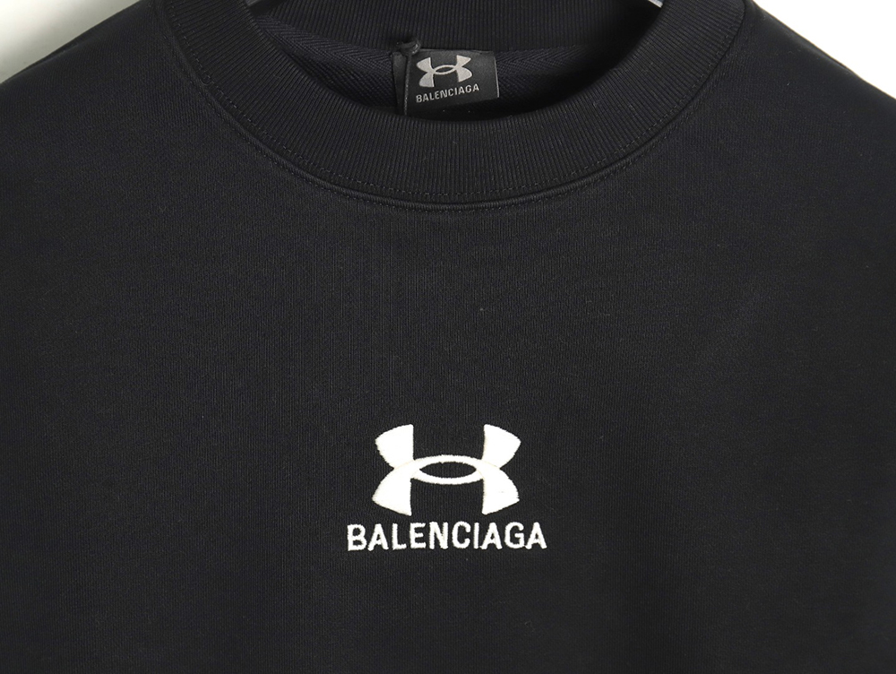 Ba*len*cia*ga & under armour embroidered sweatshirt