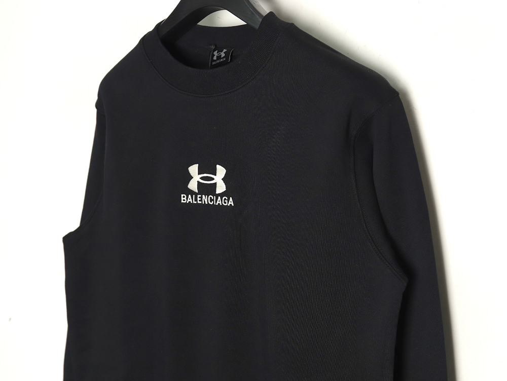 Ba*len*cia*ga & under armour embroidered sweatshirt