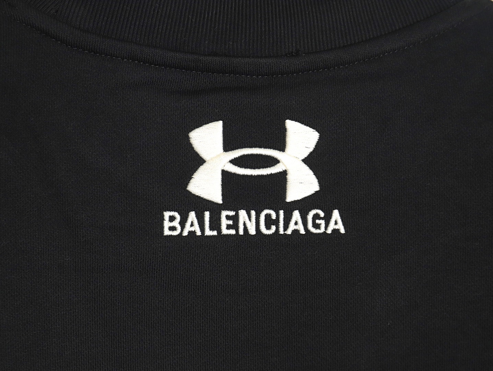 Ba*len*cia*ga & under armour embroidered sweatshirt