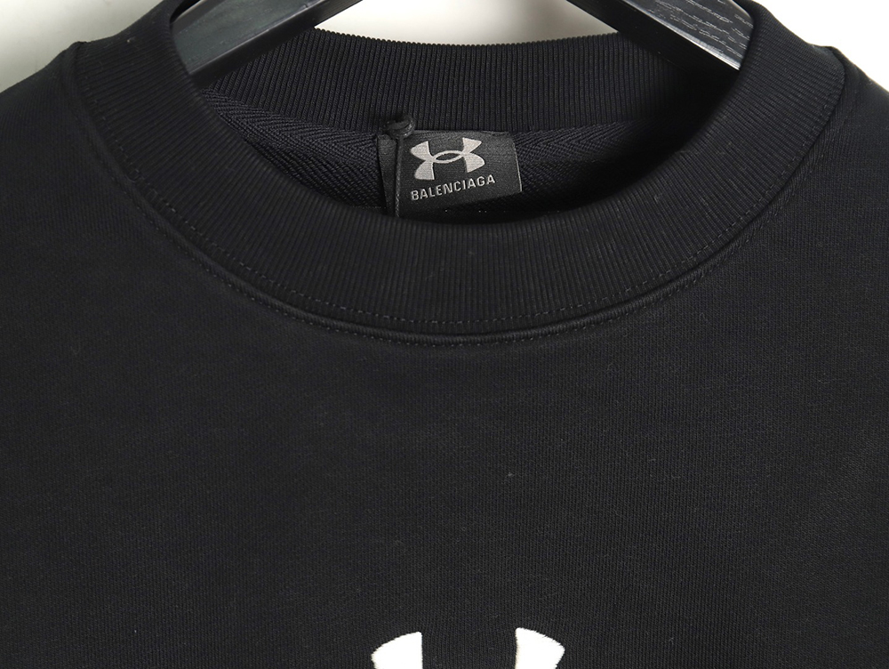 Ba*len*cia*ga & under armour embroidered sweatshirt