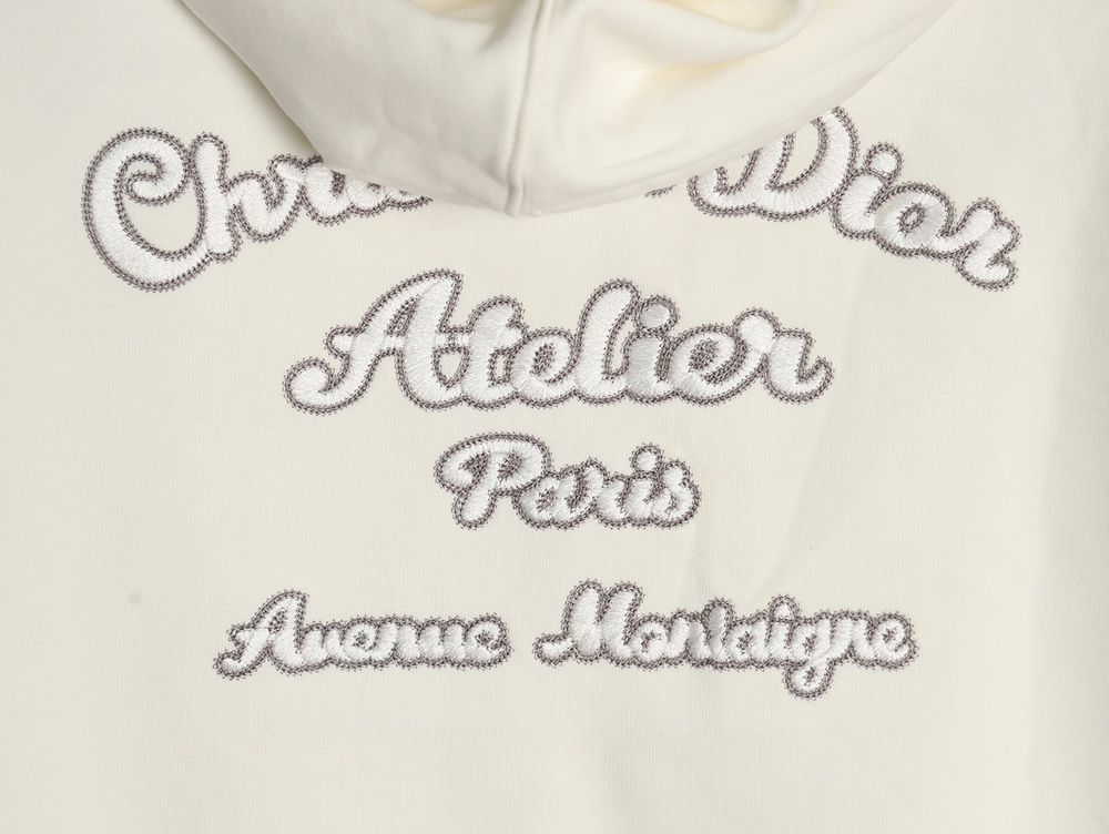 D*or embroidered hoodie