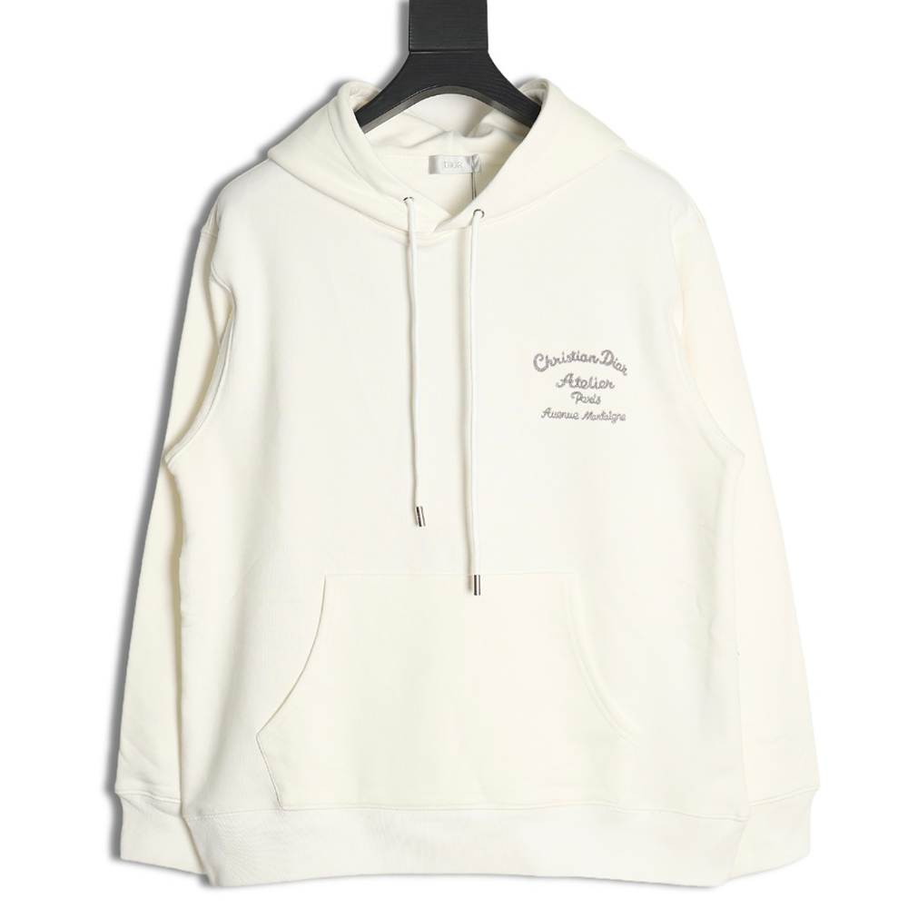 D*or embroidered hoodie