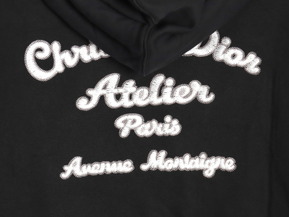 D*or embroidered hoodie tsk1