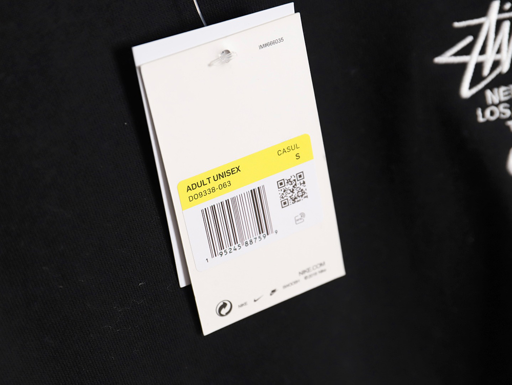 Nike & Stussy embroidered logo fleece sweatshirt TSK1