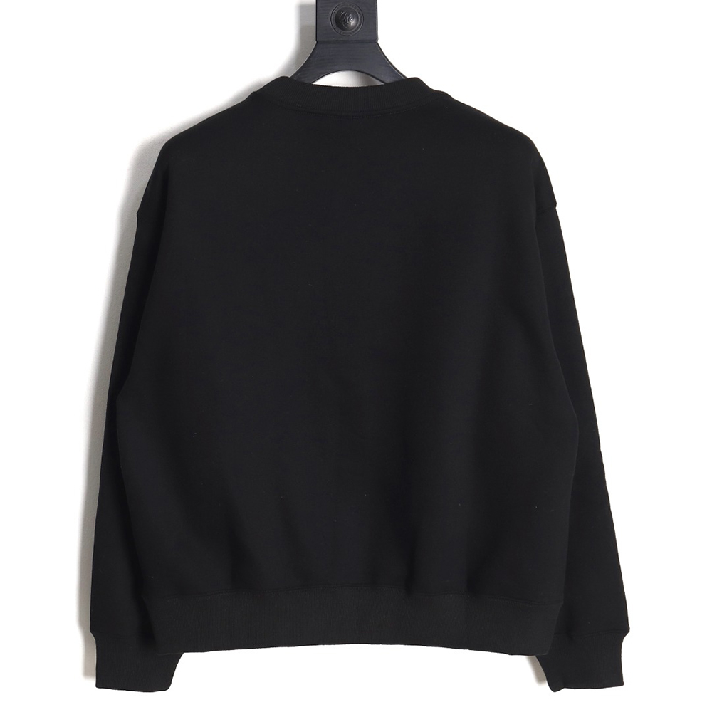 Nike & Stussy embroidered logo fleece sweatshirt TSK1