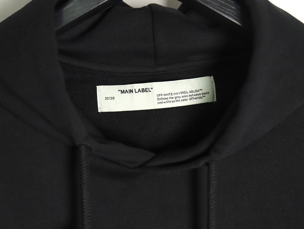 off-white starry sky fireworks splash ink zipper sweatshirt TSK1