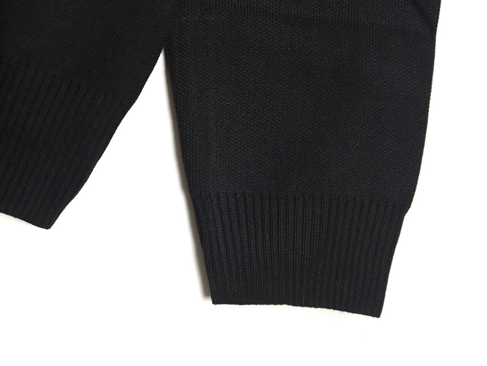 Pra*a triangle logo knitted sweater tsk2