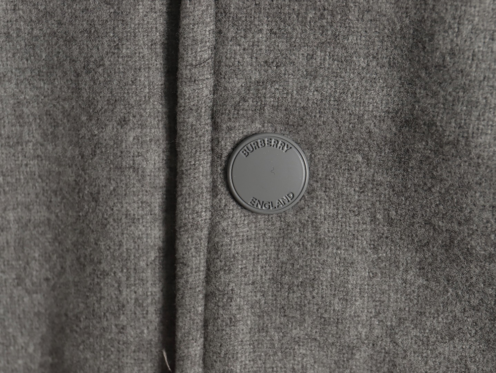 B**rry grey paneled baseball jacket