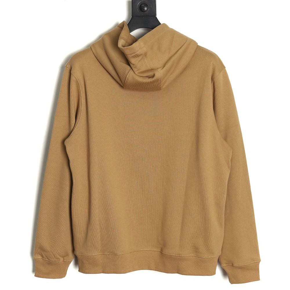 B**rry chest label hooded sweatshirt