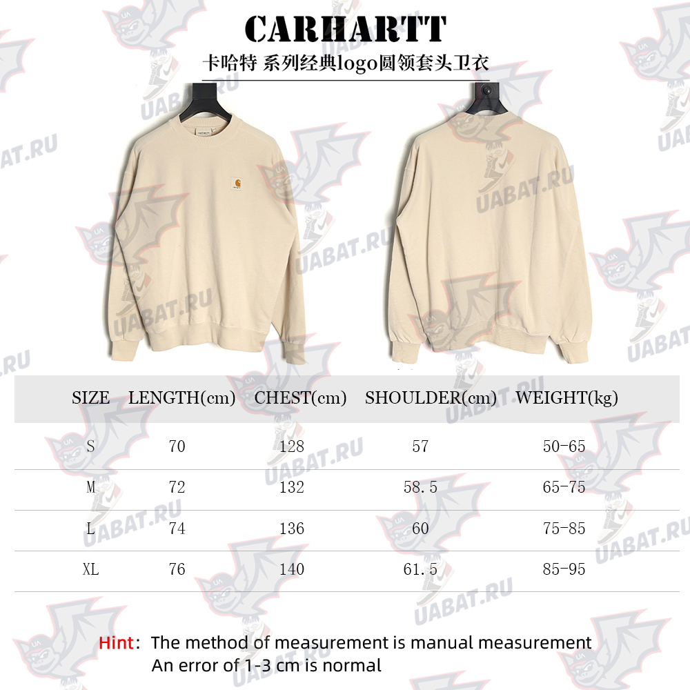 Carhartt classic logo crewneck sweatshirt