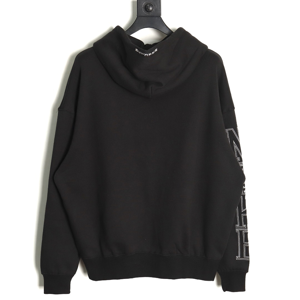 nike x S*p*e joint arm embroidered hoodie tsk1