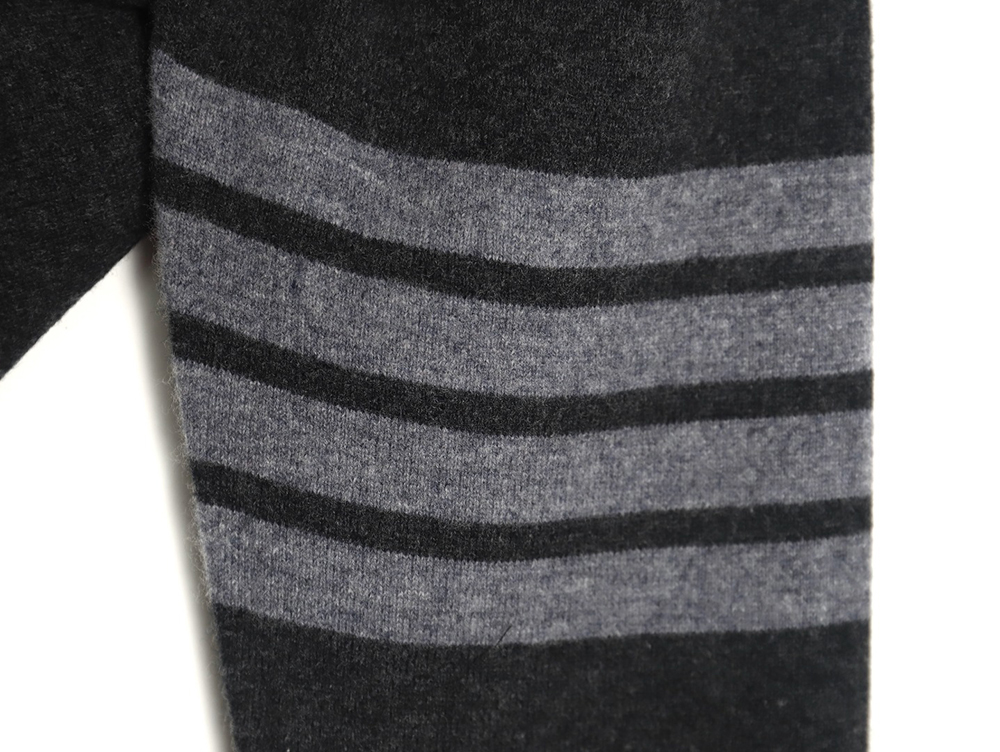 Thom Browne Four Bar Lapel Sweater Cardigan TSK2