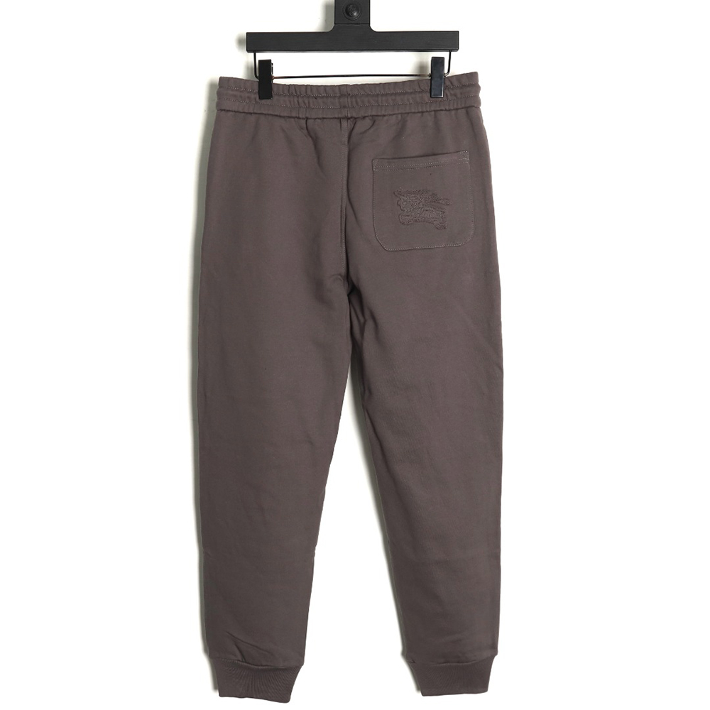 B**rry back pocket horse rider patch trousers tsk1