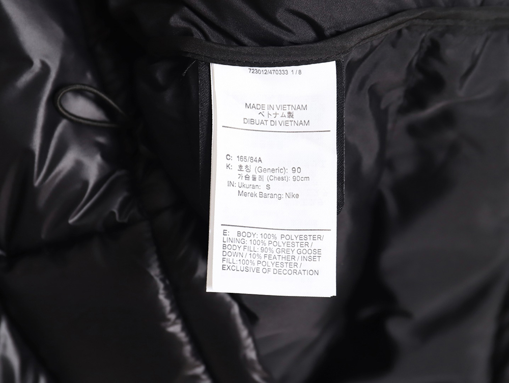 Nike Drake Nocta Stand Collar Down Jacket TSK1