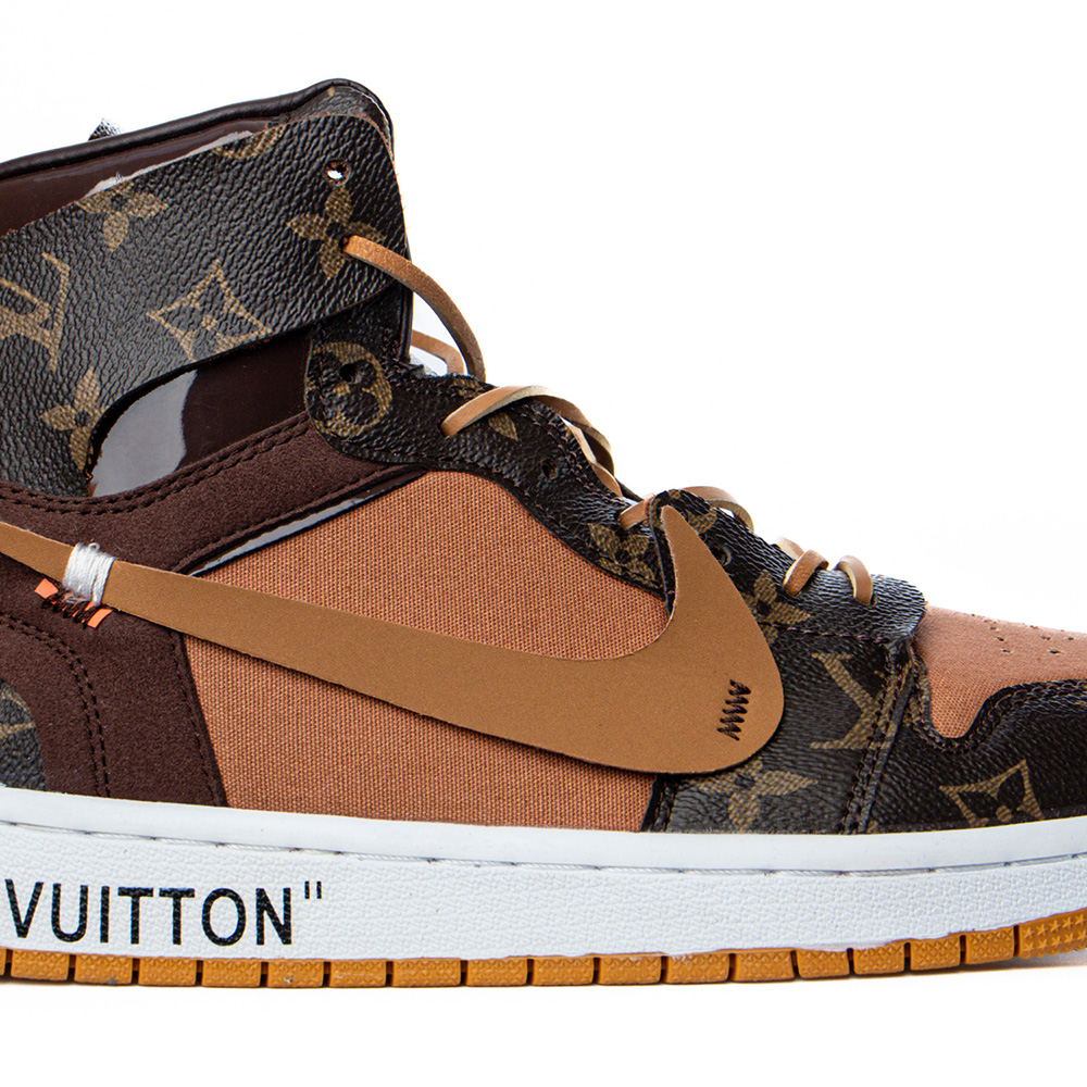 l0*is V*t0n x off white x air jordan 1