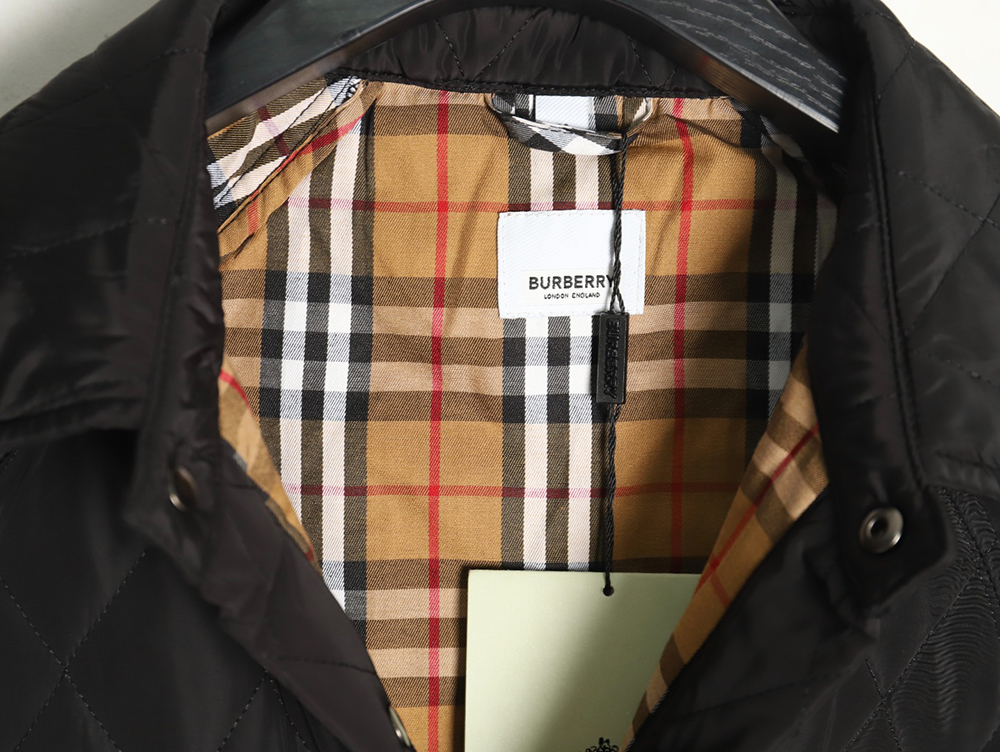 B**rry rhombus multi-pocket padded jacket