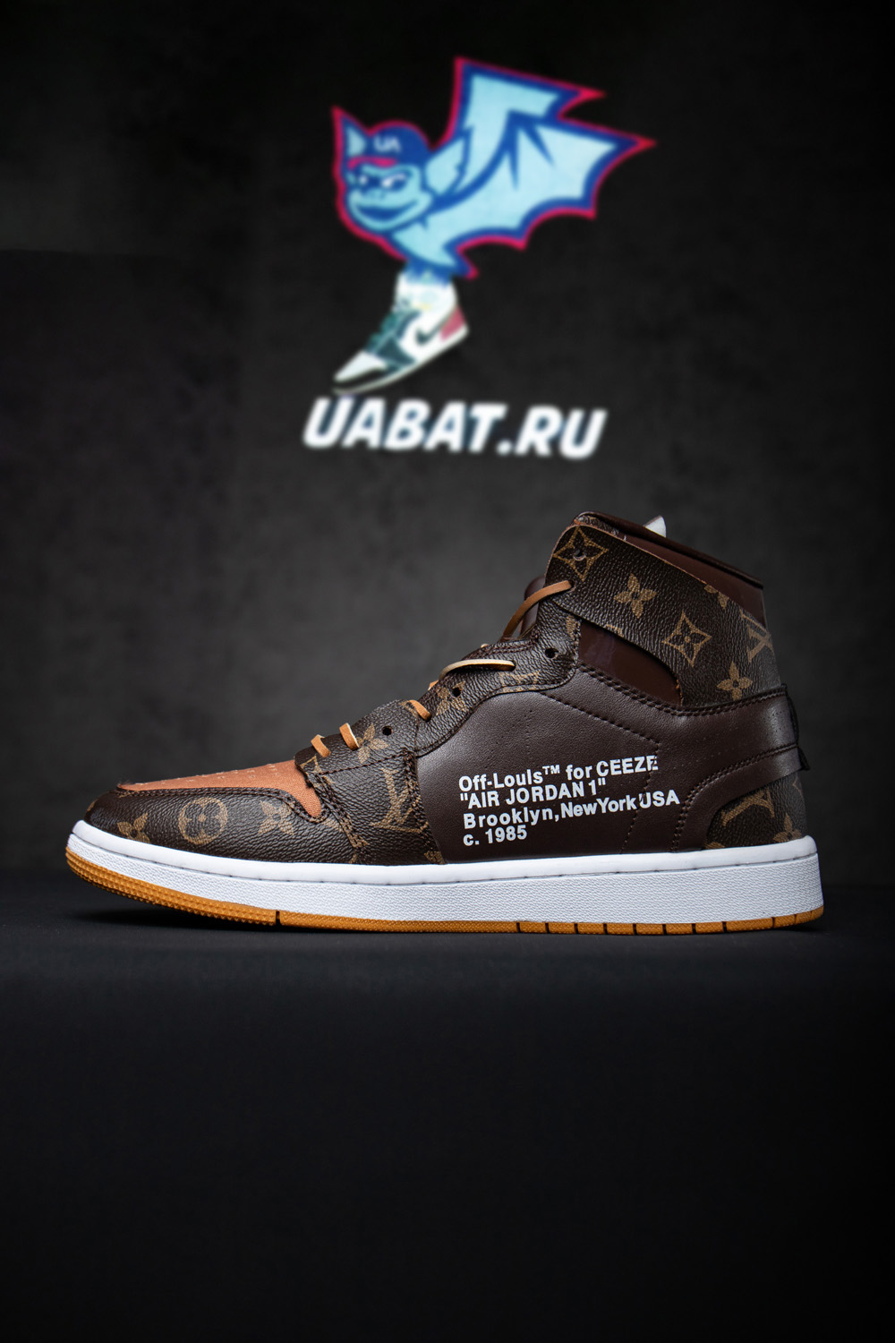 l0*is V*t0n x off white x air jordan 1