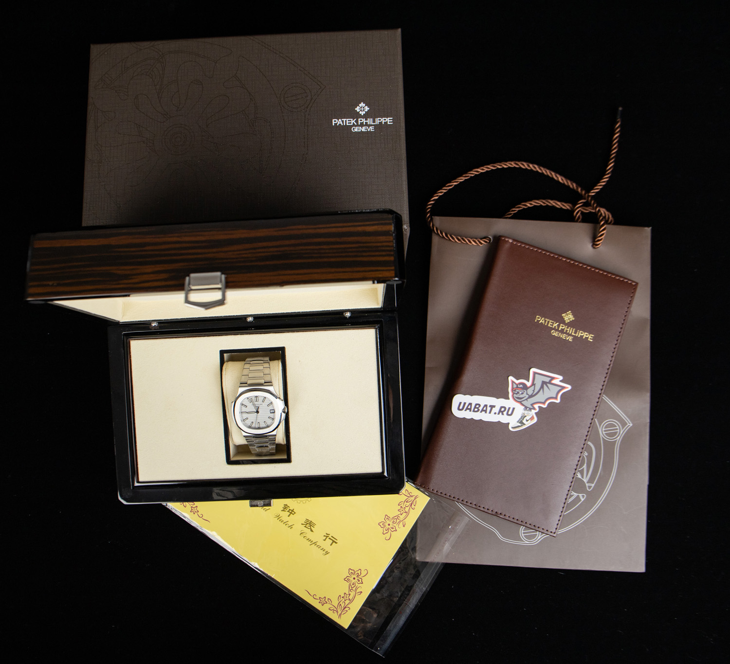 P**ek Ph**ppe - nautilus jumbo 5711 ss/ss white/stk 3kf v2 asia 324