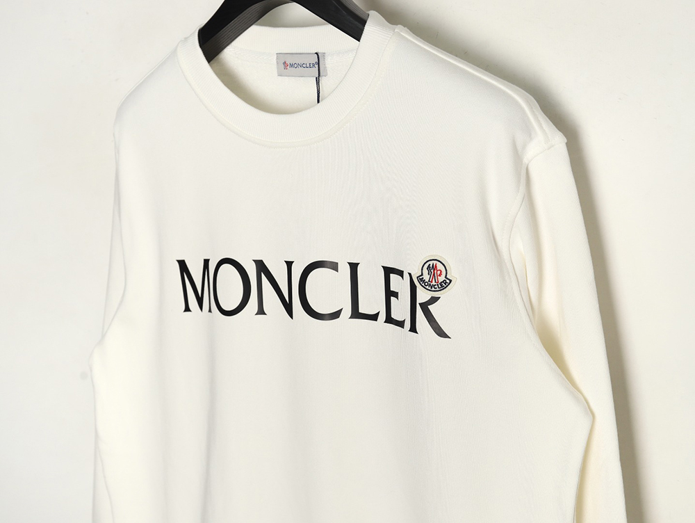 Moncler Lettering Crew Neck Sweatshirt