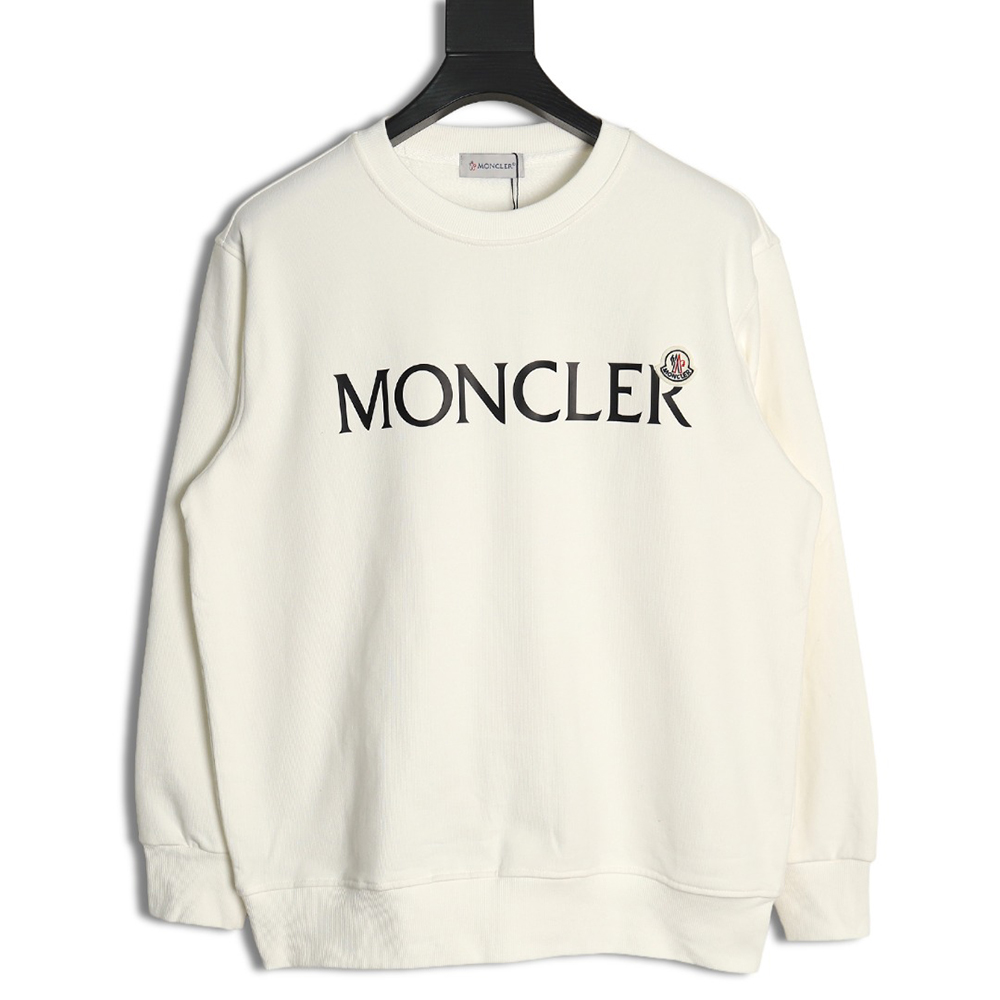 Moncler Lettering Crew Neck Sweatshirt