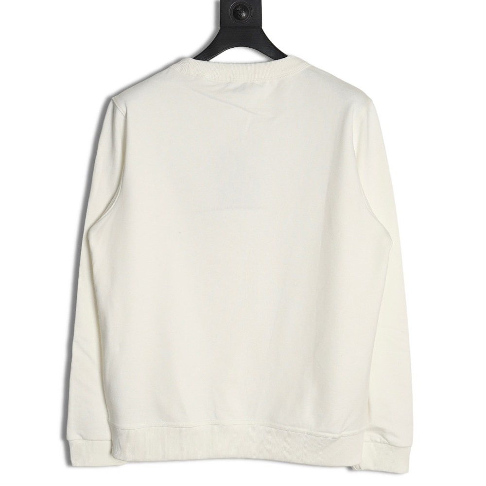 B**rry classic letter print crew neck sweatshirt