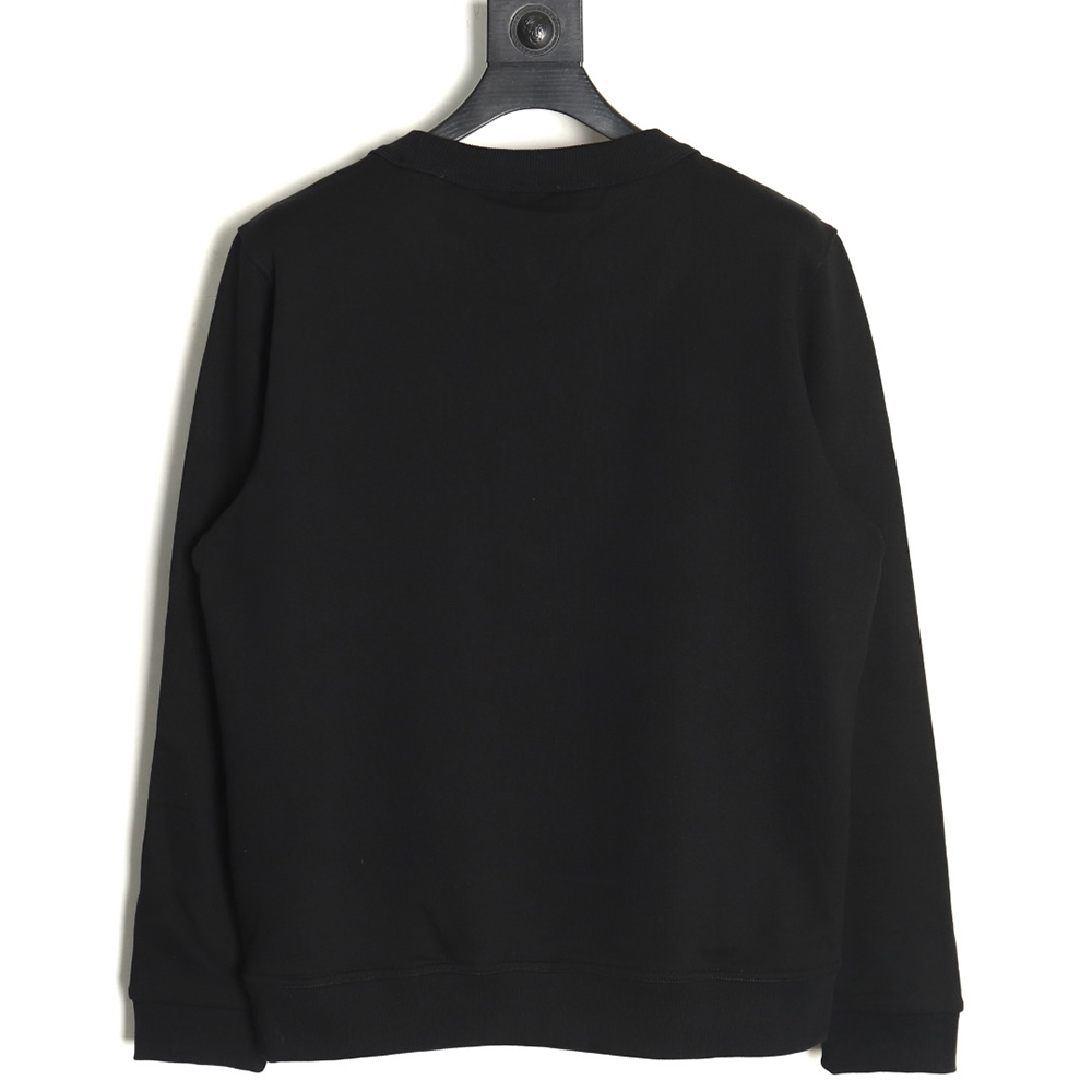 B**rry classic letter print crew neck sweatshirt tsk1