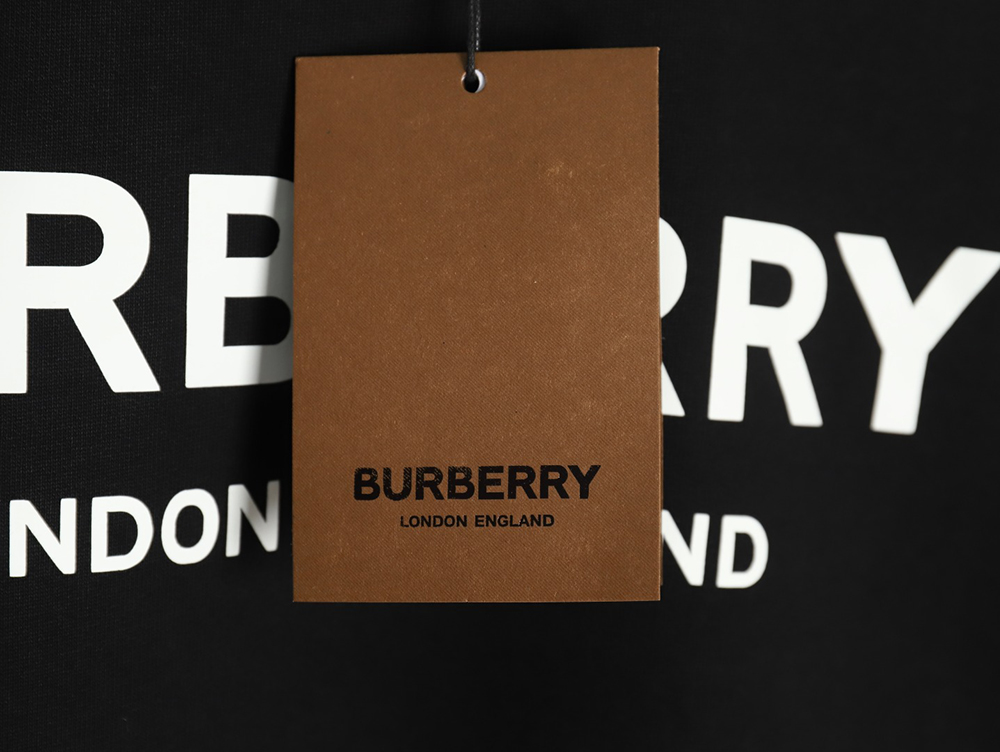 B**rry classic letter print crew neck sweatshirt tsk1