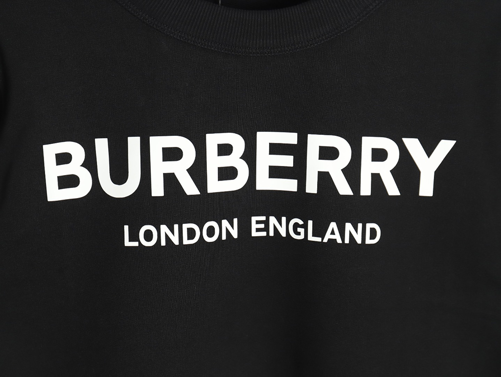 B**rry classic letter print crew neck sweatshirt tsk1