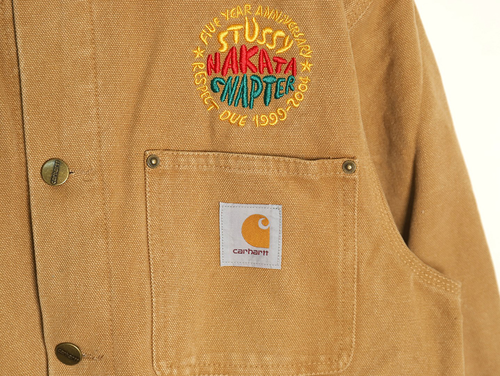 Carhartt & Stussy joint work jacket
