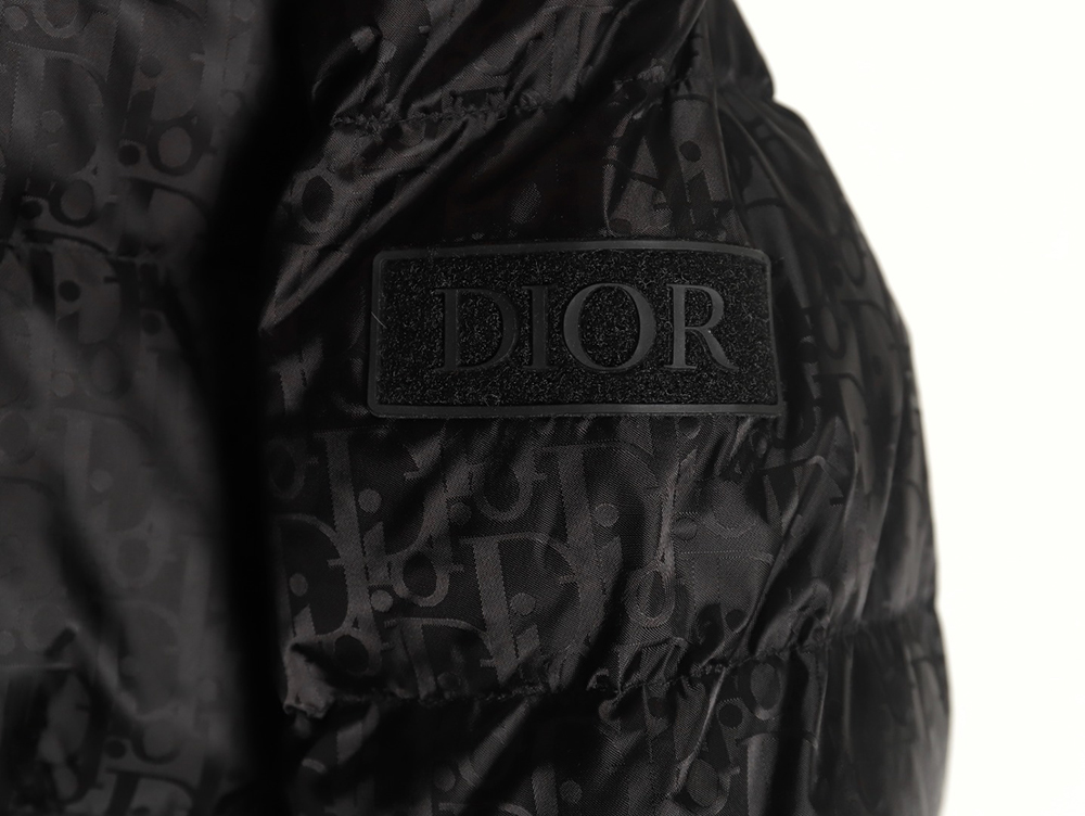 D*or full print dark pattern old flower down jacket tsk1