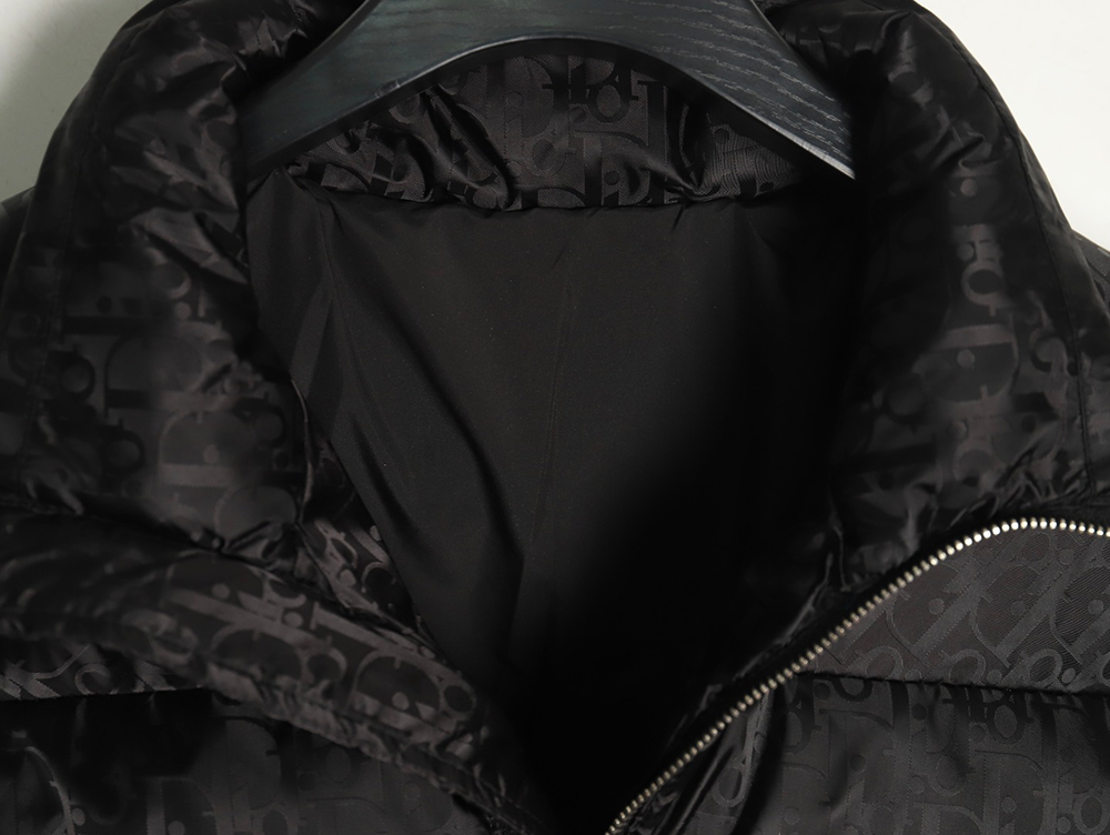 D*or full print dark pattern old flower down jacket tsk1