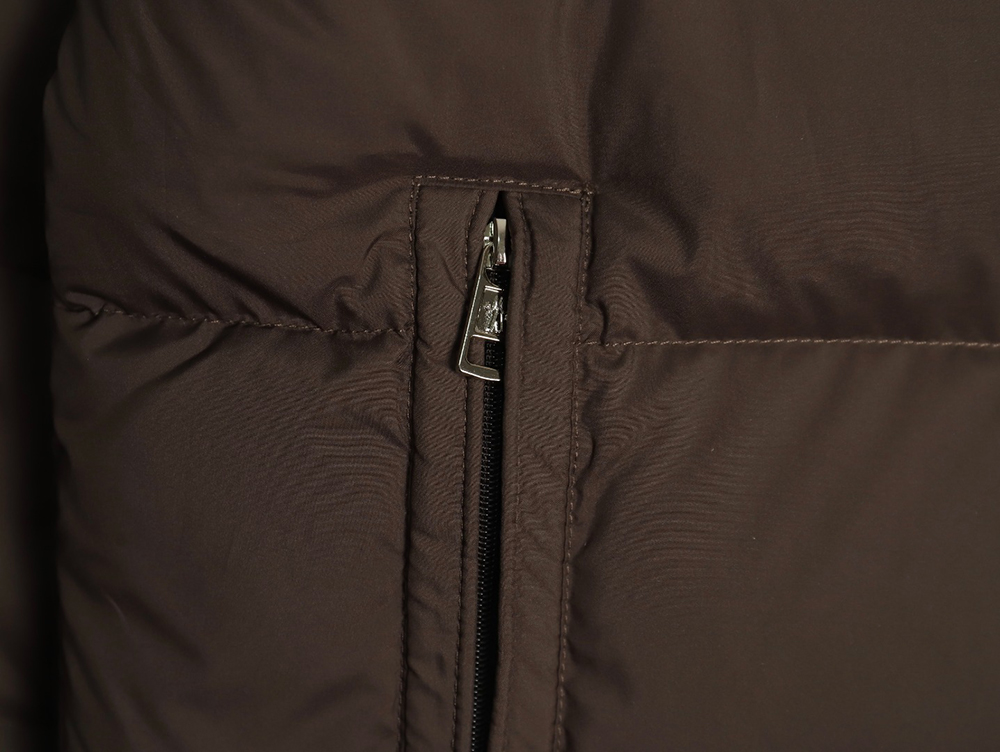 Moncler tricolor trim down jacket tsk1