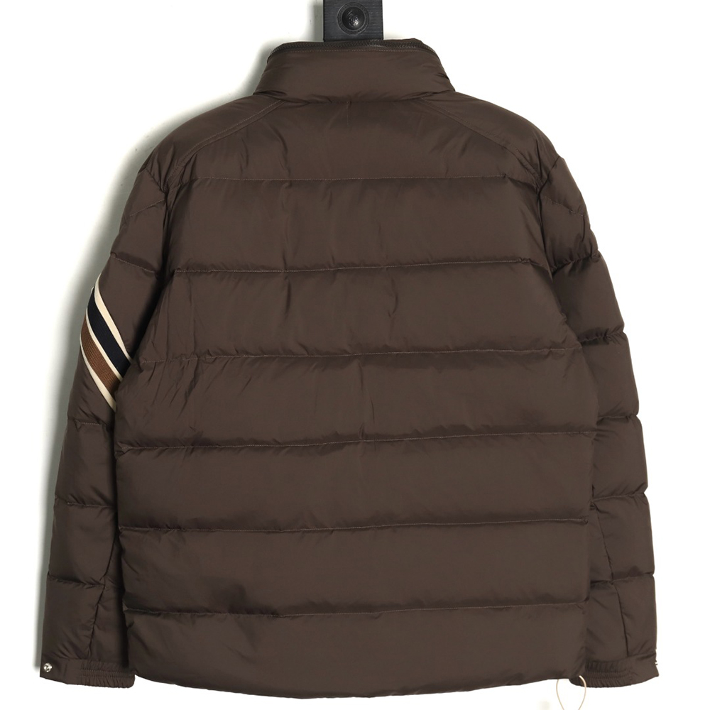 Moncler tricolor trim down jacket tsk1