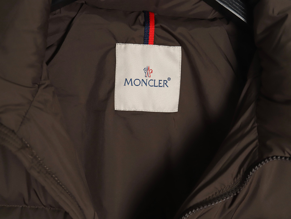 Moncler tricolor trim down jacket tsk1