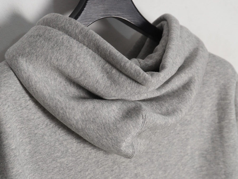 Nike & Stussy co-branded embroidered logo hooded fleece sweatshirt