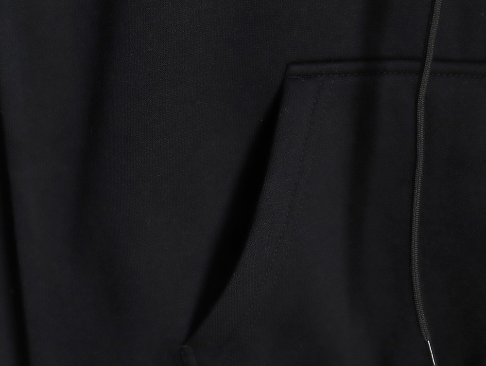 Nike & Stussy co-branded embroidered logo hooded fleece sweatshirt TSK1