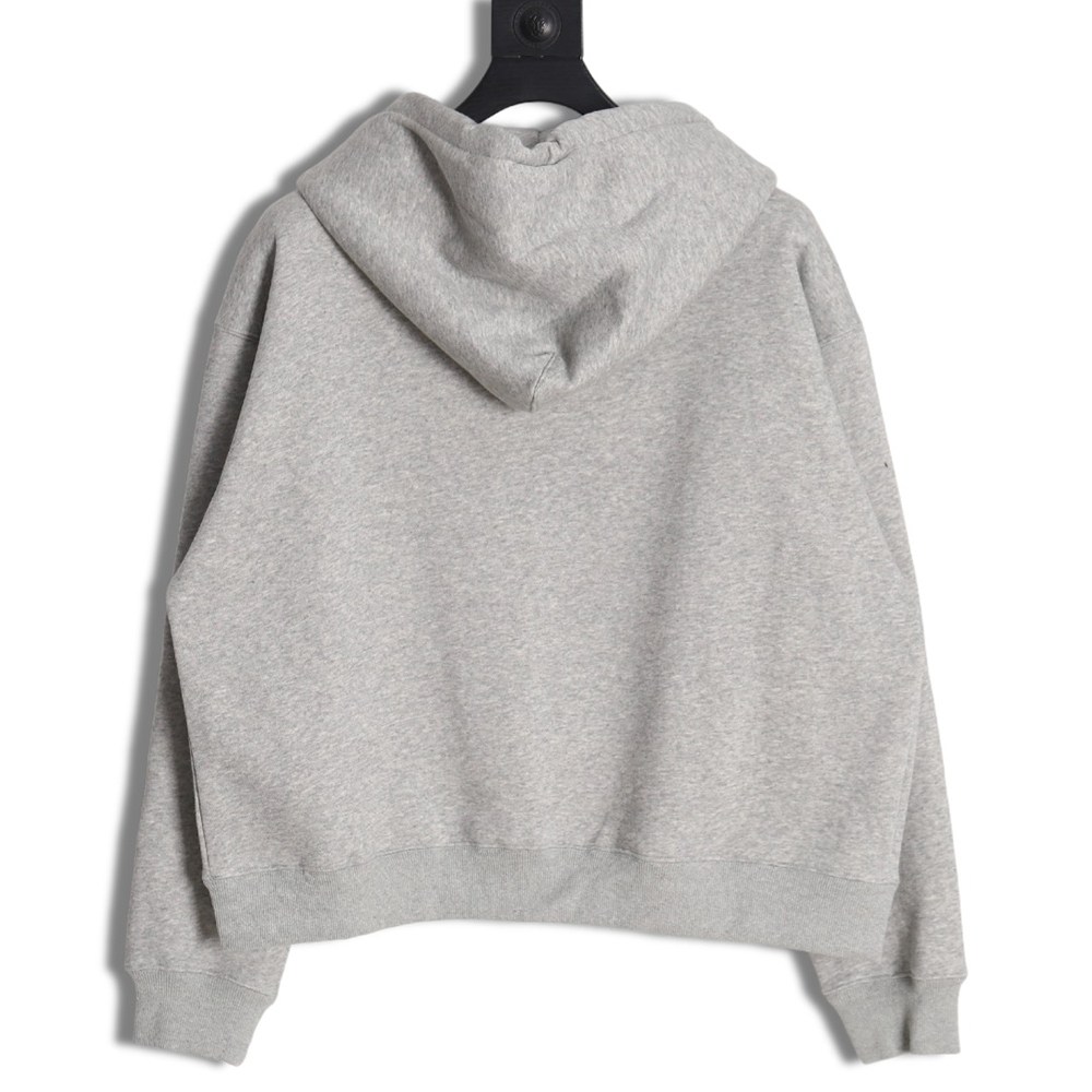 Nike & Stussy Joint Zipper Drawstring Hooded Sweatshirt