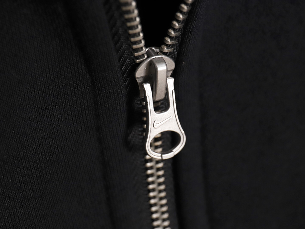 Nike & Stussy Joint Zipper Drawstring Hooded Sweatshirt TSK1