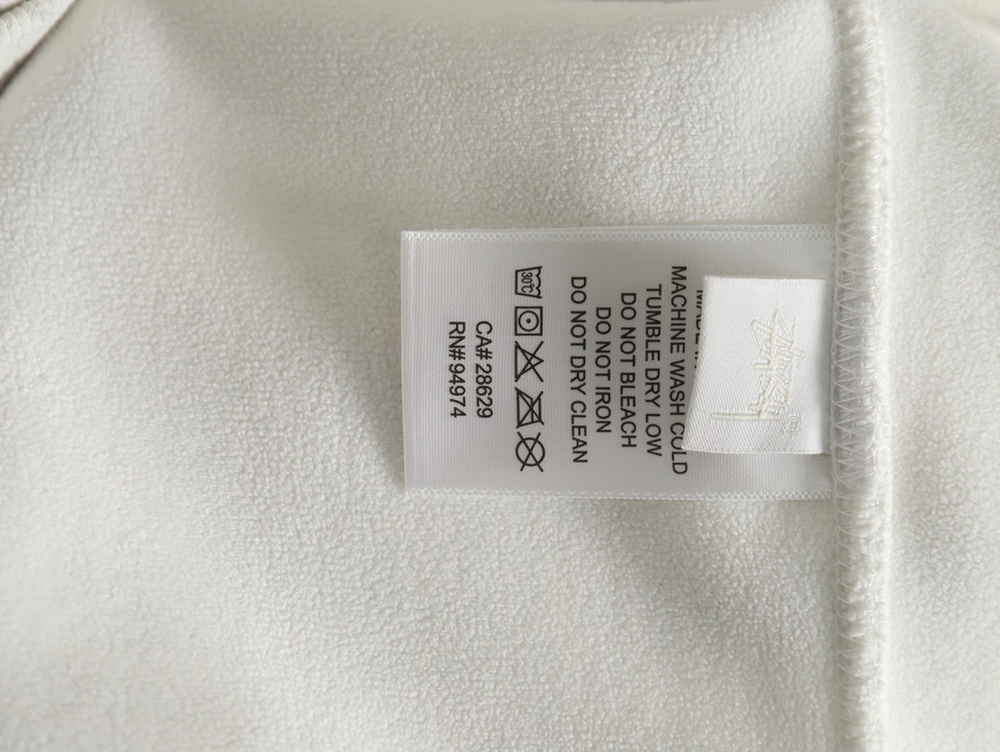 Stussy joint element logo hooded plus fleece hoodie