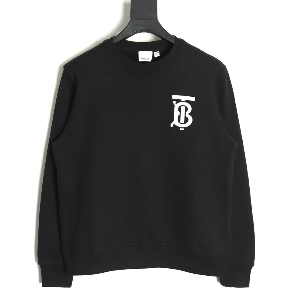 B**rry classic tb letter crew neck sweatshirt tsk1