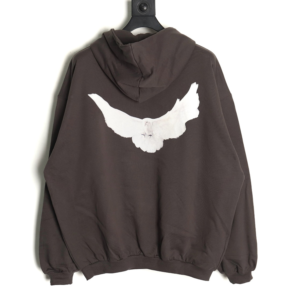 Y**zy & gap & ba*len*cia*ga joint peace dove theme hoodie tsk1